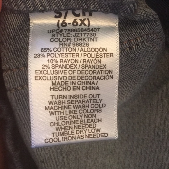 NWOT Kids Jeggings - Picture 6 of 6